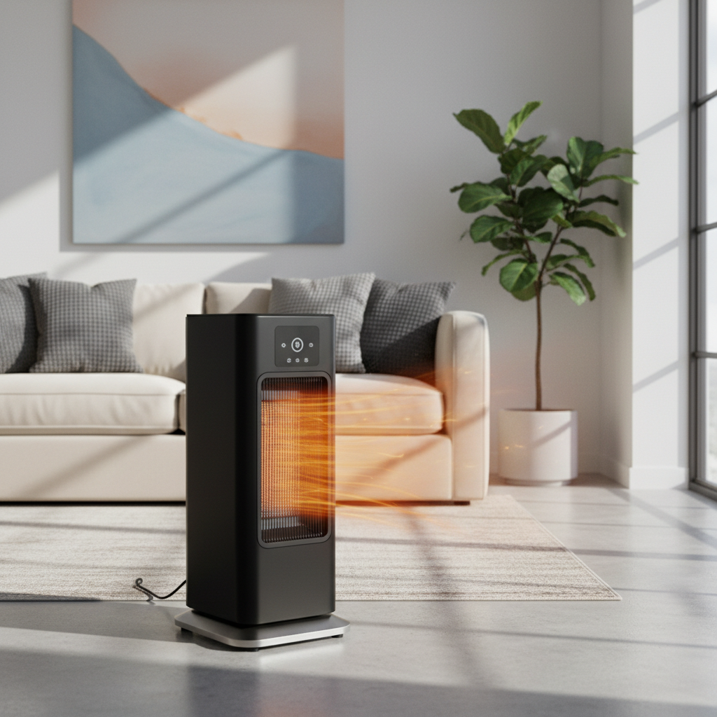 Chauffage infrarouge mobile moderne